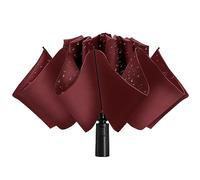 ACEIken Sturmfester Automatik Regenschirm - Kompakter,Faltbarer Taschenschirm für Herren und Damen,8 Rippen,Wasserdicht und Winddicht,Ideal für Reisen und Alltag,106/116 cm Spannweite