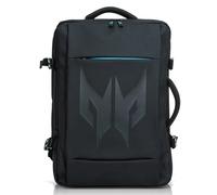 Acer Predator Robuster PBG470 Rucksack mit blauen Akzenten, 30 Liter, mit 6 Innenfächern, Schwarz