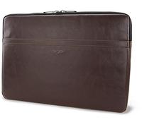 Acer Premium Sleeve (geeignet für bis zu 14 Zoll Notebooks: Schmutz- und wasserabweisend, aus PU-Leder/Kunstleder, weiches Innenfutter, hochwertiges Design) braun, LC.PLS14.001