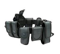 ACEXIER Multifunktionaler 10-in-1-Tactical Security Duty Belts Gun Holster Taschenlampe Pouch Sets Utility Kit Belt Military Police Duty Belt