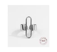 (Achat) Echte 925 Sterling Silber Ringe Für Frauen Öffnen Vintage Hochzeit Schmuck Große