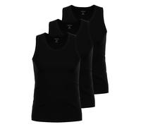 Achselhemd AMMANN "3er Pack Athletic Shirt Day Modern / Micro Modal", Herren, Gr. M, N-Gr, schwarz, Obermaterial: 93% Modal CMD. 7% Elasthan EL., Unterhemden (31689530-M) schwarz