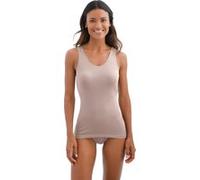 Achselhemd WÄSCHEPUR, Damen, Gr. 42, 1 Stk., Normalgrößen, beige, 95% Modal, 5% Elasthan, Rundhals, Unterhemden (22280017-42) beige