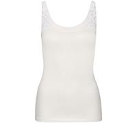 Achselhemd COMAZO, Damen, Gr. 50, 2 Stk., Normalgrößen, weiß (weiß, silberfarben), 98% Modal, 2% Elasthan, Unterhemden (82104238-50) weiß, silberfarben