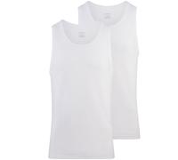 JOCKEY Modern Classic Athletic Shirt Doppelpack weiß M