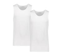 Achselhemd LINDBERGH "Trägershirt", Herren, Gr. 3XL, Normalgrößen, weiß, Obermaterial: 70% Viskose, 25% Baumwolle, 5% Elasthan, Unterhemden (34985600-XXXL) weiß