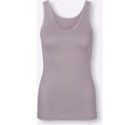 Achselhemd WÄSCHEPUR, Damen, Gr. 38, 1 Stk., Normalgrößen, lila (mauve), 95% Modal, 5% Elasthan, Rundhals, Unterhemden (745408-38) mauve
