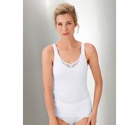 Achselhemd MEY, Damen, Gr. 48, 1 Stk., Normalgrößen, weiß, 100% Baumwolle, Unterhemden (672197-48) weiß