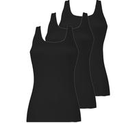 Achselhemd NINA VON C. "3er Pack Damen Achselhemd Daily", Damen, Gr. 38, N-Gr, schwarz, Obermaterial: 100% Baumwolle CO., Unterhemden (11961028-38) schwarz