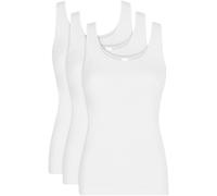 Achselhemd NINA VON C. ""Daily"", Damen, Gr. 40, N-Gr, weiß, Obermaterial: 100% Baumwolle, unifarben, körpernah, Rundhals, Unterhemden, basic, weich, bequem, eng, Rundhalsausschnitt, breite Träger, To