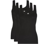 Achselhemd NINA VON C. "Daily", Damen, Gr. 50, N-Gr, schwarz, Obermaterial: 100% Baumwolle, körpernah, Rundhals, Unterhemden, basic, weich, bequem, eng, Rundhalsausschnitt, breite Träger, Topseller (7