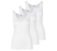 Achselhemd NINA VON C. "Damen Achselhemd GOTS Fine Cotton", Damen, Gr. 38, N-Gr, weiß, Obermaterial: 100% Baumwolle CO(Bio)., Unterhemden (53327167-38) weiß