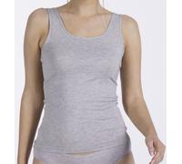 Achselhemd NINA VON C. "Light & Easy", Damen, Gr. 48, N-Gr, silber (silber melange), Obermaterial: 95% Modal, 5% Elasthan, bequem, Rundhals, Unterhemden, mit breiten Trägern, atmungsaktiv, bequem, Run