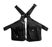 Achseltasche mit doppelter Schulter - Geldbörsenhülle | Umhängetasche unter den Armen, verstellbare Handtasche, Diebstahlschutz, Kuriertasche, Wandern, , Motorrad, sichere Aufbewahrung für