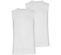 Achseltop JOCKEY "Microfiber Air", Herren, Gr. S, N-Gr, weiß, Single Jersey, Obermaterial: 85% Polyamid, 15% Elasthan, unifarben, figurbetont, Rundhals, Unterhemden, hoher Rundlhals, schnell trocknend