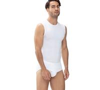 Achseltop MEY "Noblesse", Herren, Gr. S, N-Gr, weiß, Feinripp, Obermaterial: 100% Baumwolle, körpernah, Unterhemden, ohne Seitennähte, Rundhalsausschnitt, Feinripp, Topseller (63298017-S) weiß