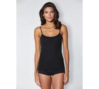 Achseltop NINA VON C., Damen, Gr. 38, 2 Stk., Normalgrößen, schwarz, 100% Baumwolle, Unterhemden (58614561-38) schwarz