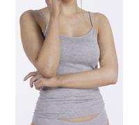 Achseltop NINA VON C. "Light & Easy", Damen, Gr. 36, N-Gr, silber (silber melange), Obermaterial: 95% Modal, 5% Elasthan, meliert, bequem, Rundhals, Unterhemden Achseltop, basic, weich, atmungsaktiv,