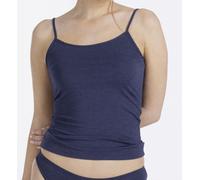 Achseltop NINA VON C. "Light & Easy", Damen, Gr. 40, N-Gr, blau (denim melange), Obermaterial: 95% Modal, 5% Elasthan, meliert, bequem, Rundhals, Unterhemden, basic, weich, atmungsaktiv, bequem, Rundh