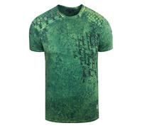 Acid Washed T-Shirt mit Prints S