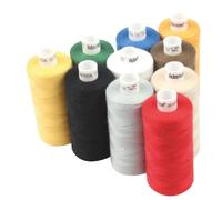 Ackermann 10 x 1000m universal Nähgarn Farben-Mix Stärke 120 (1,27 € pro 1000 m)