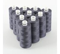 Ackermann Nähgarn Universal 10 x 1000m Fb. 0787 dunkelgrau (0,13 € pro 100 m) Farbe:0787 dunkelgrau