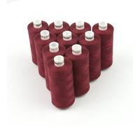 Ackermann Nähgarn Universal 10 x 1000m Fb. 0827 bordeaux (1,29 € pro 1000 m)