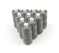 Ackermann Nähgarn Universal 10 x 1000m Fb. 0852 grau (0,13 € pro 100 m) Farbe:0852 grau
