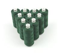 Ackermann Nähgarn Universal 10 x 1000m Fb. 0824 dunkelgrün (0,13 € pro 100 m) Farbe:0824 dunkelgrün