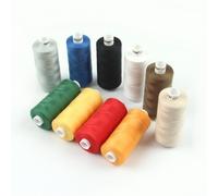 ACKERMANN UNIVERSAL Nähgarn Farben-Mix, 10x 500m Rollen Nähgarn, Stärke 80