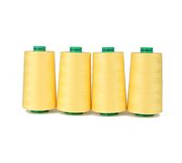 Ackermann Overlockgarn 4 x 5000m (0,90 € pro 1000 m) Farbe:gelb (8003)