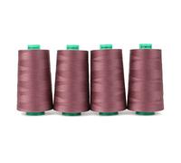 Ackermann Overlockgarn 4 x 5000m Farbe 0817 Rotviolett (0,68 € pro 1000 m)