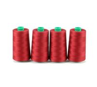 Ackermann Overlockgarn 4 x 5000m (0,90 € pro 1000 m) Farbe:Weinrot (0815)