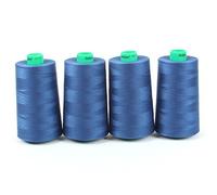 Ackermann Overlockgarn 4 x 5000m Farbe 0731 Jeansblau blau