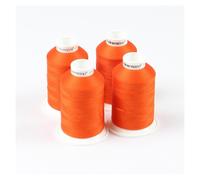 Ackermann Bauschgarn 4x 1000m Fb. 5475 Orangerot (2,62 € pro 1000 m)