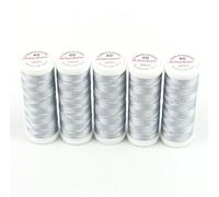 Ackermann Embroidery 40 Stickgarn 5x260m 3633 Silbergrau (0,81 € pro 100 m) Farbe:3633 Silbergrau