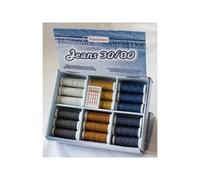 Ackermann Jeans-Set 30/80 mit 36 Garnrollen (1,06 € pro 100 m)