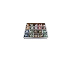 Ackermann Multicolour 80er Nähgarn 10 Farben x 2 Konen je 800m (4,00 € pro 1000 m)