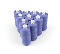 Ackermann Nähgarn Universal 10 x 1000m Fb. 0735 mittelblau (0,13 € pro 100 m) Farbe:0735 mittelblau