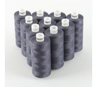 Ackermann Nähgarn Universal 10 x 1000m Fb. 0787 dunkelgrau (0,13 € pro 100 m) Farbe:0787 dunkelgrau