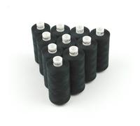 Ackermann Nähgarn Universal 10 x 1000m Fb. 0836 anthrazit (0,13 € pro 100 m) Farbe:0836 anthrazit