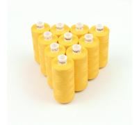 Ackermann Nähgarn Universal 10 x 1000m Fb. 7041 gelb (0,13 € pro 100 m) Farbe:7041 gelb