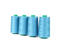 Ackermann Overlockgarn 4 x 5000m (0,90 € pro 1000 m) Farbe:hellblau (7321)