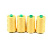 Ackermann Overlockgarn 4 x 5000m (0,90 € pro 1000 m) Farbe:Zitronengelb (8005)