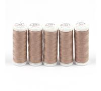 Ackermann universal Nähgarn 5x 200m 120 Poly Farbe: 0770 Sepia (0,50 € pro 100 m) Farbe:0770 Sepia