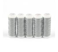 Ackermann universal Nähgarn 5x 200m 120 Poly Farbe: 0780 Helles Grau (0,50 € pro 100 m) Farbe:0780 Helles Grau