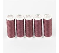 Ackermann universal Nähgarn 5x 200m 120 Poly Farbe: 0817 Rotbraun (0,50 € pro 100 m) Farbe:0817 Rotbraun