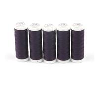 Ackermann universal Nähgarn 5x 200m 120 Poly Farbe: 0818 Violett (0,50 € pro 100 m) Farbe:0818 Violett