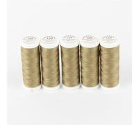 Ackermann universal Nähgarn 5x 200m 120 Poly Farbe: 0826 Braungrau (0,50 € pro 100 m) Farbe:0826 Braungrau