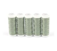 Ackermann universal Nähgarn 5x 200m 120 Poly Farbe: 0873 Zementgrau (0,48 € pro 100 m) Farbe:0873 Zementgrau